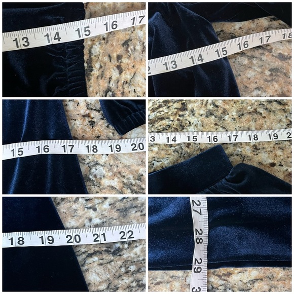 Vince Camuto Blue Velvet Off-Shoulder Mini Dress S Goth Witchy Vampy Boho - Picture 6 of 10